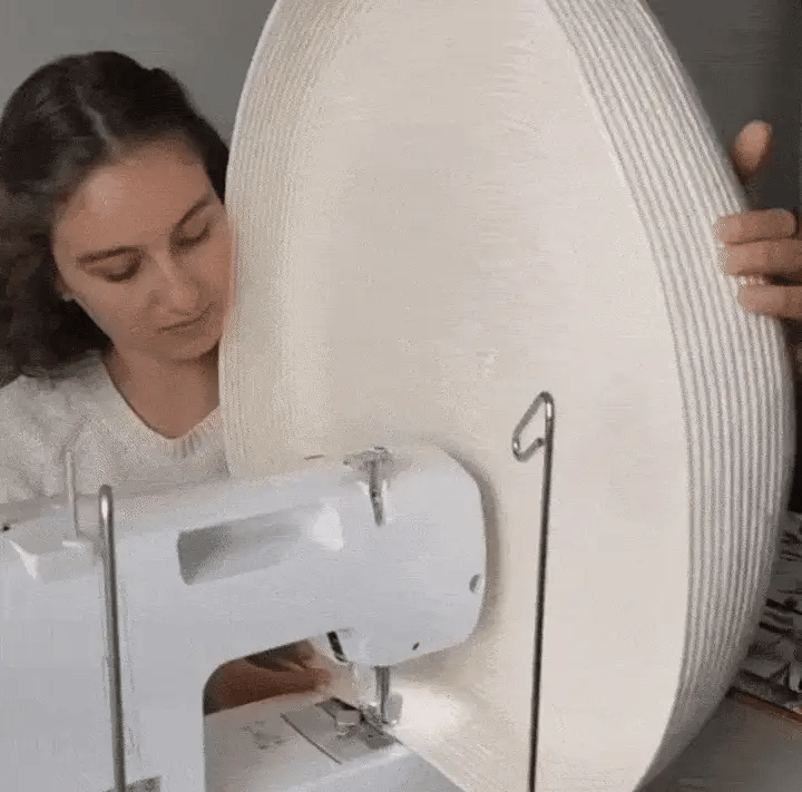 Chat qui griffe le rebord du panier