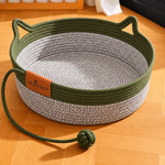 Panier griffoir Félinstinct Vert
